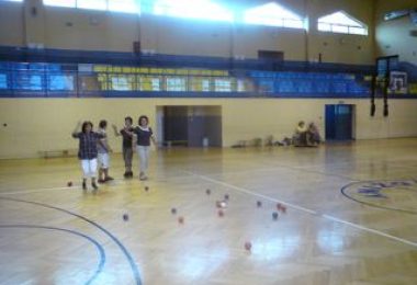 Notka o spotkaniach BOCCIA na Hali Sportowej w Rędzinach