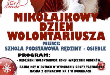 MIKOŁAJKOWY DZIEŃ WOLONTARIUSZA