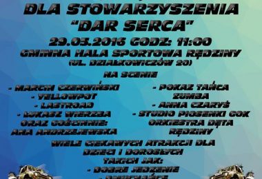 Zapraszamy na imprezę Charytatywną 29.05.2016 r.